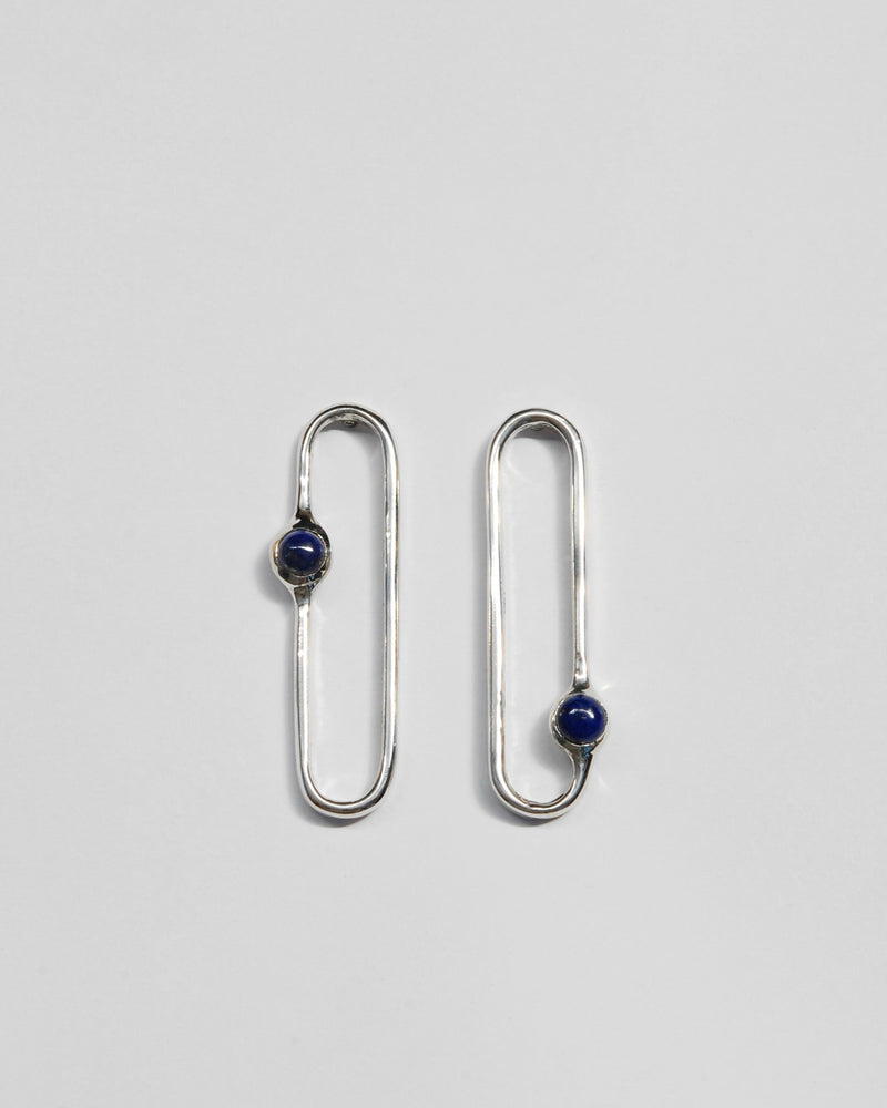 Amparo Earrings in Lapis