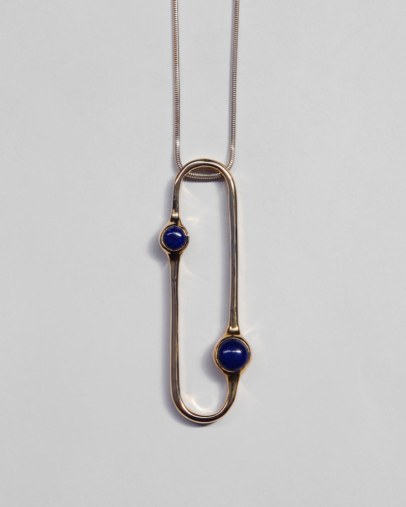 Amparo  Necklace in Lapis