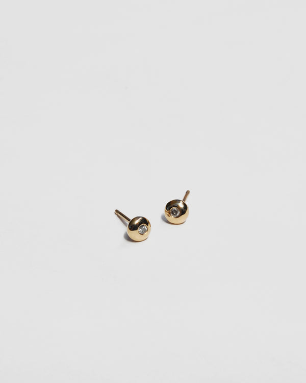 Domi Studs with Diamonds