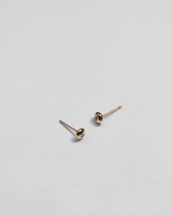 Domi Studs with Diamonds