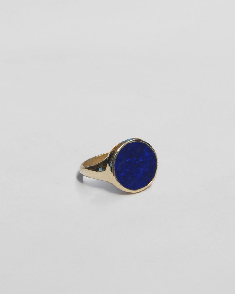 Lacuna Ring in Lapis