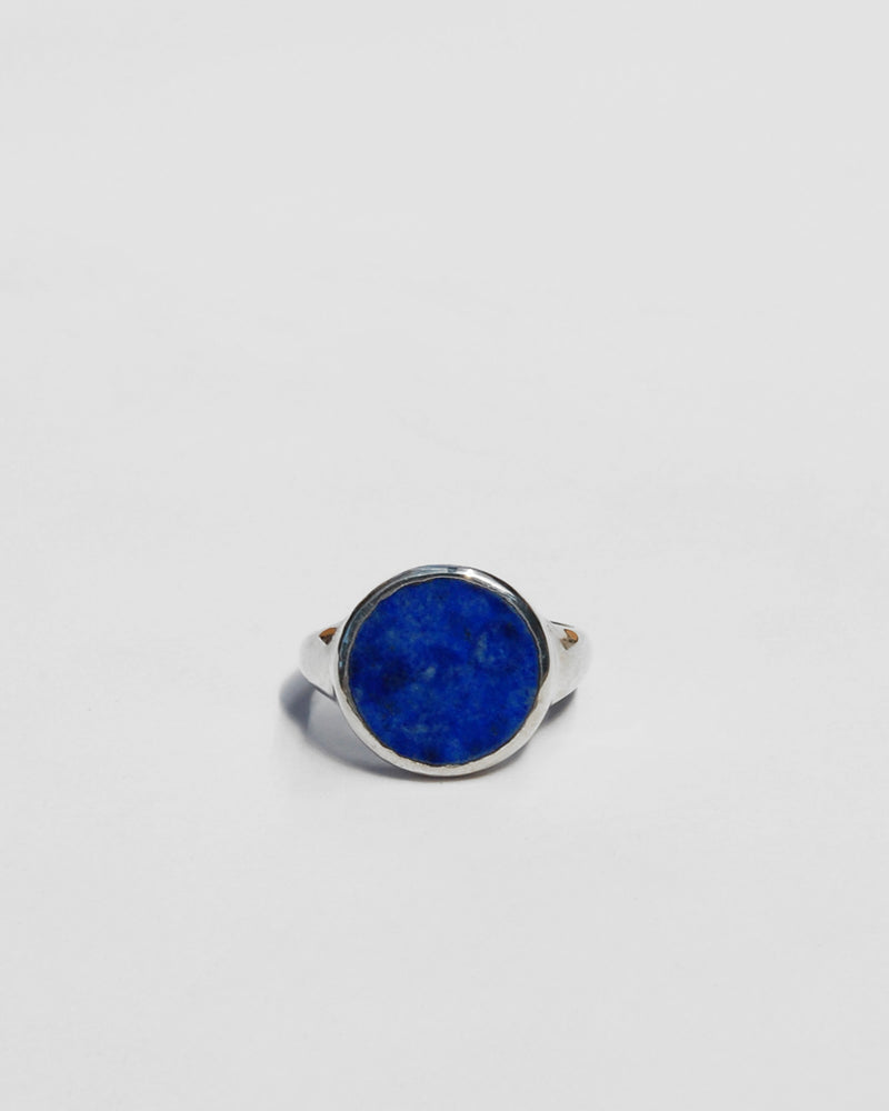 Lacuna Ring in Lapis