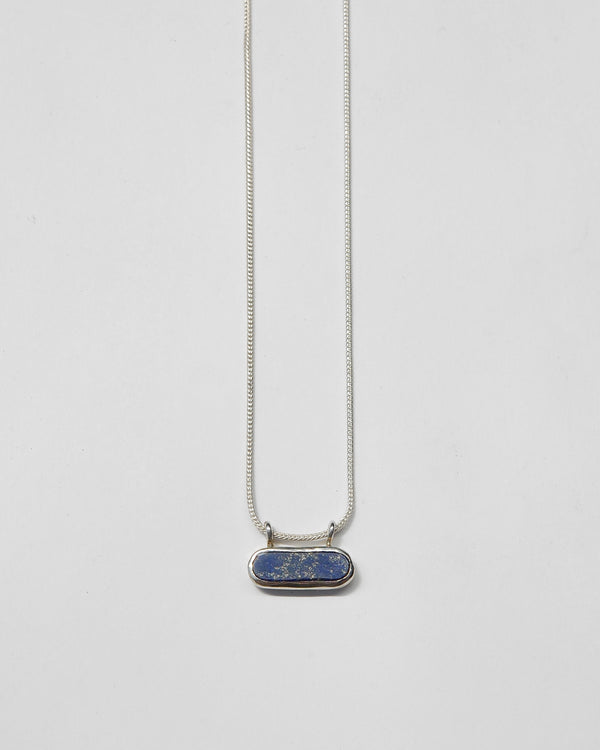 Lata Necklace in Lapis