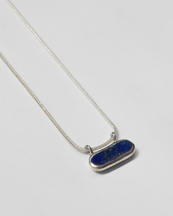 Lata Necklace in Lapis