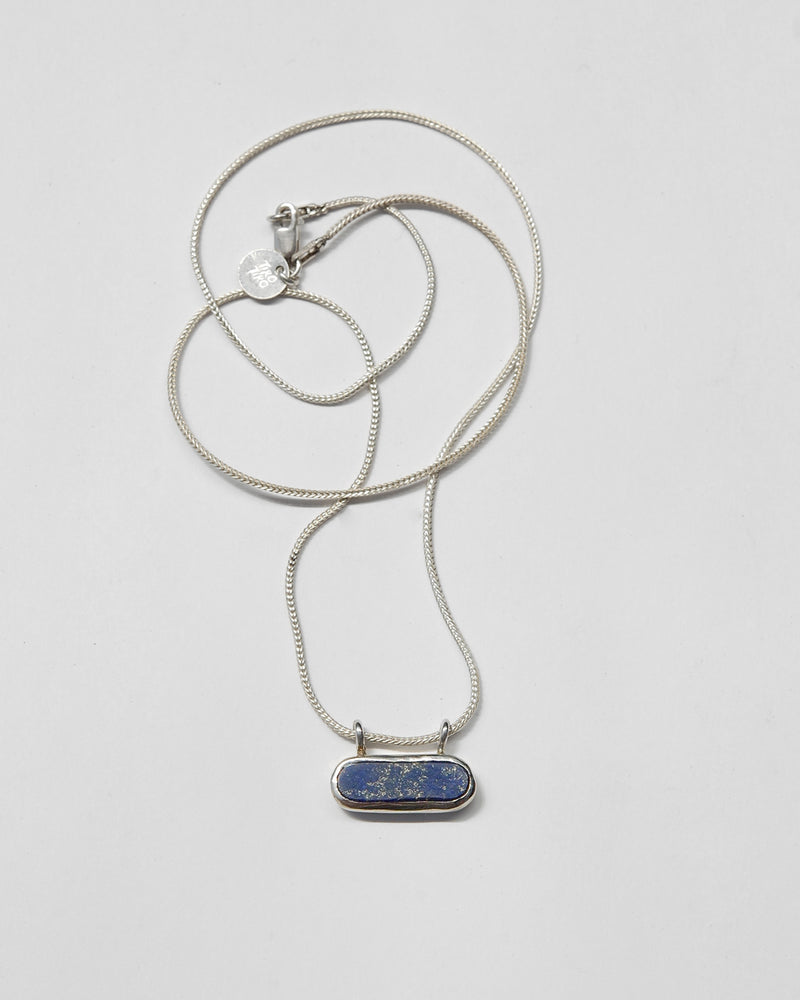 Lata Necklace in Lapis