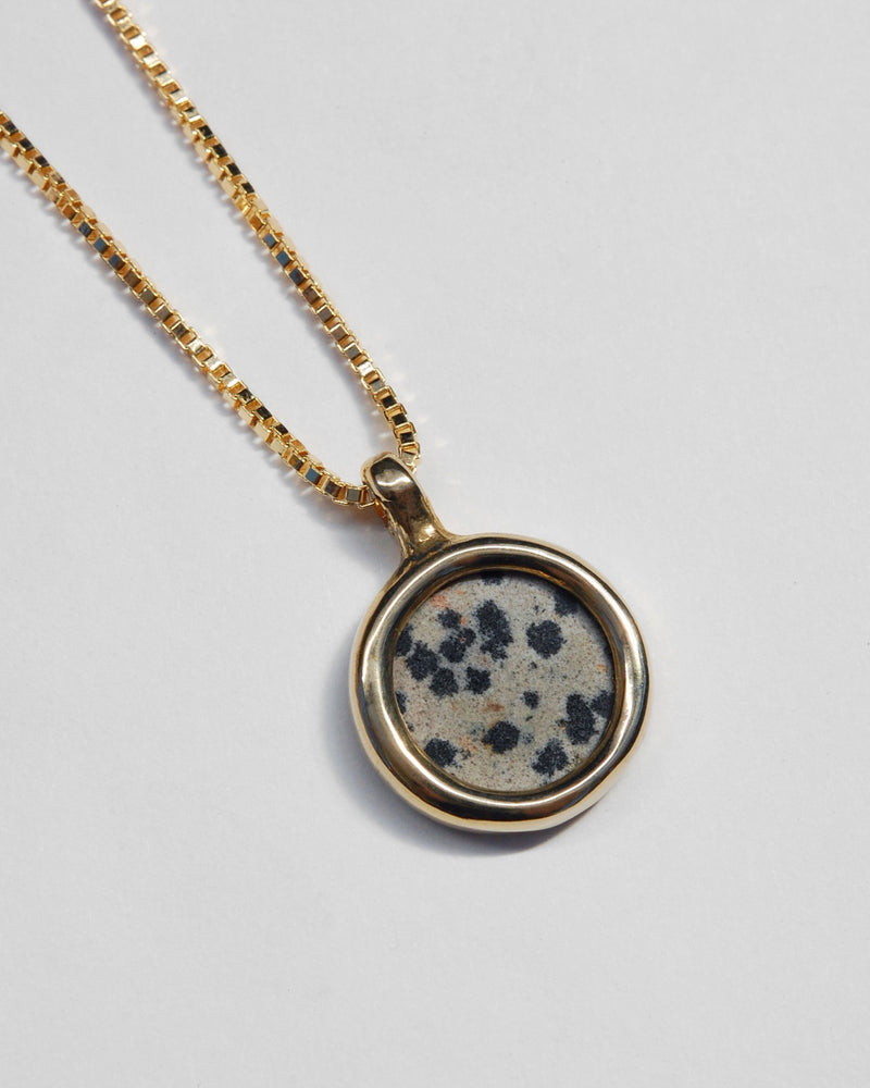 Mare Necklace in Dalmatian Jasper