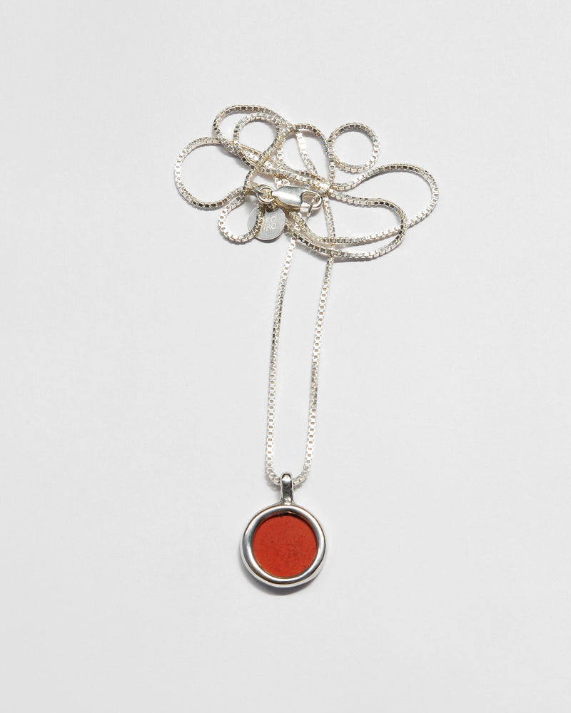 Mare Necklace in Red Jasper