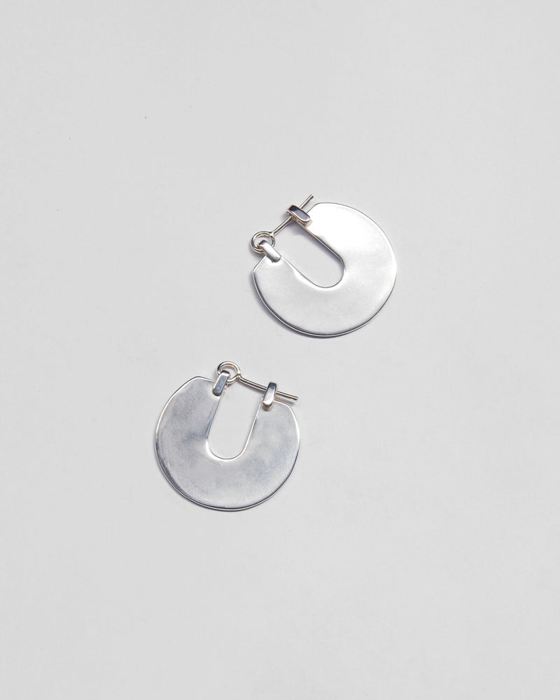 Orbis Earrings in Silver