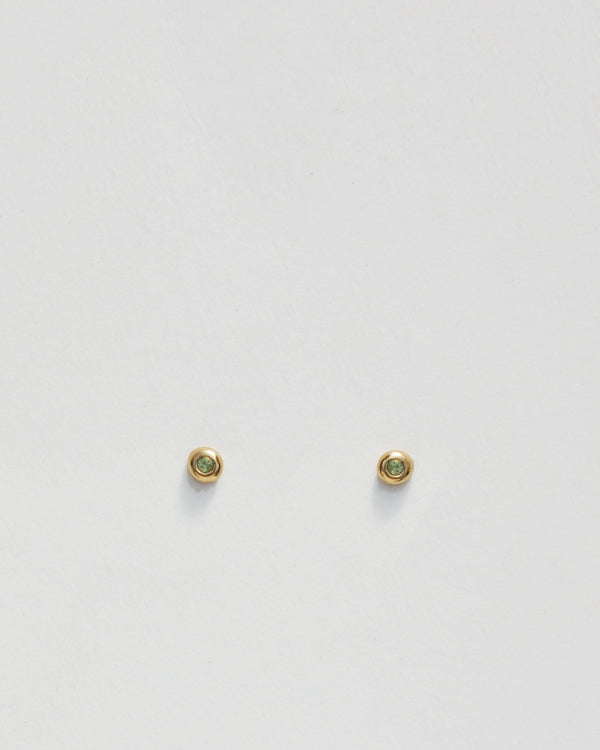 Domi Studs with Peridot