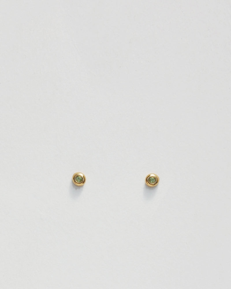 Domi Studs with Peridot