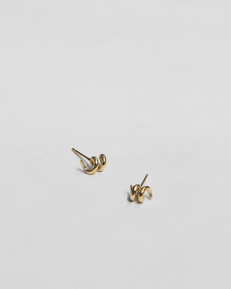 Rizo Studs in 14k Gold