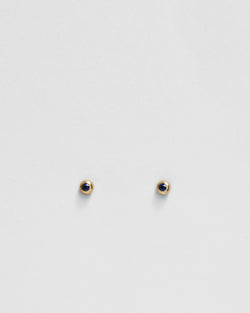 Domi Studs with Sapphire