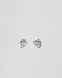 Small Knot Studs in Sterling Silver