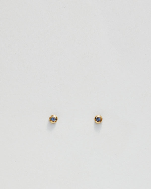 Domi Studs with Tanzanite