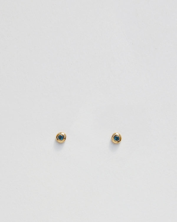 Domi Studs with Topaz