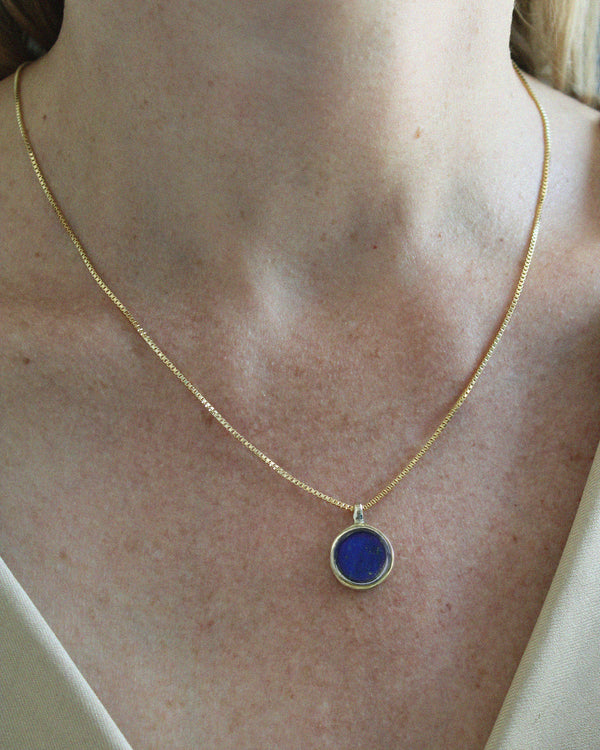 Mare Necklace in Lapis